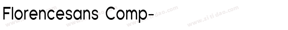Florencesans Comp字体转换